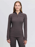 LeMieux Heritage Herringbone Base Layer Cocoa