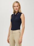 Tommy Hilfiger Cordova Sleeveless Polo Desert Sky