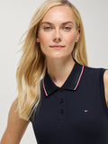 Tommy Hilfiger Cordova Sleeveless Polo Desert Sky
