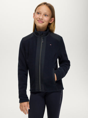 Tommy Hilfiger Elmonte Young Rider Fleece Jacket Desert Sky