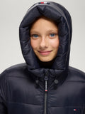 Tommy Hilfiger Glendale Young Rider Puffer Jacket Desert Sky