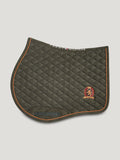 Tommy Hilfiger Baxter Suede Jumping Saddlepad Camo Green Full