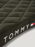 Tommy Hilfiger Baxter Suede Jumping Saddlepad Camo Green Full