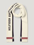 Tommy Hilfiger Vanderbilt Varsity sjaal ecru