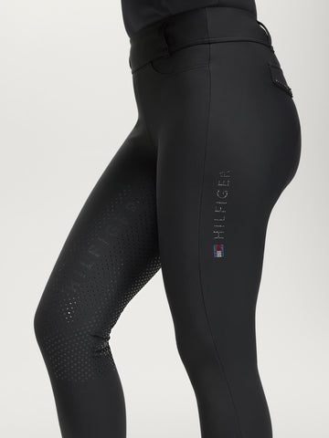 Tommy Hilfiger Highland Winter Rhinestone Hybrid Breeches Zwart