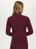 Tommy Hilfiger Elmonte Women Fleece Jacket Deep Burgundy