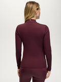 Tommy Hilfiger Cady Rhinestone Training Top Deep Burgundy