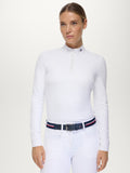 Tommy Hilfiger Monica Women Rhinestone Show Shirt Optic White
