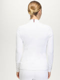 Tommy Hilfiger Monica Women Rhinestone Show Shirt Optic White