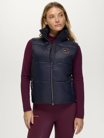 Tommy Hilfiger Everett Women Puffer Vest Desert Sky