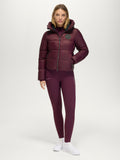 Tommy Hilfiger Glendale Women Puffer Jacket Deep Burgundy