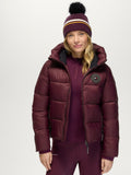 Tommy Hilfiger Glendale Women Puffer Jacket Deep Burgundy