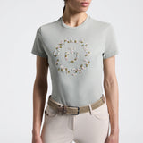 Cavalleria Toscana Floral Embroidery T-shirt