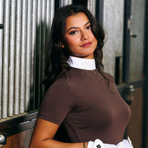 IR Shines Competition Shirt Chocolate