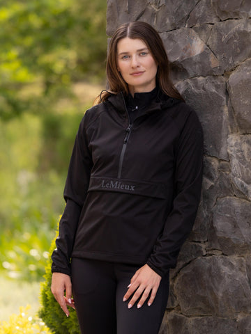 LeMieux Peri Half Zip Waterdichte jas Zwart