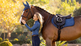 LeMieux Saddle pad Suede squares jump