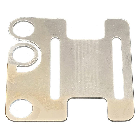 Koltec Ankerplaat voor poortgreep inox 4st