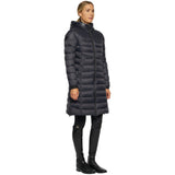 CT Women Nylon Hooded Puffer long