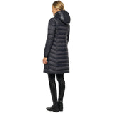 CT Women Nylon Hooded Puffer long