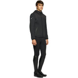Cavalleria Toscana Softshell à capuche en tricot de laine pour hommes