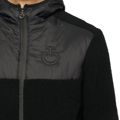 Veste zippée à capuche en polaire CT Sherpa avec tricot