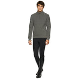 Cavalleria Toscana Eco Merinos Half Zip turtleneck double knit