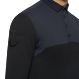 Cavalleria Toscana polo de rugby en laine technique pour hommes