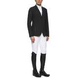Cavalleria Toscana r-evo veste d'équitation zippée en tricot technique léger