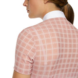 Polo de compétition CT femme en jersey plissé