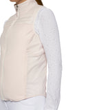 CT Gilet femme en jersey avec insert en nylon