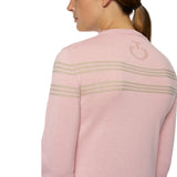 CT Women Merinos Blend Crew Neck tricot rayé