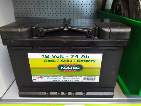 Koltec accu 12 volt onderhoudsvrij