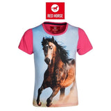 Red Horse T-shirt Horsy