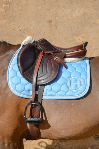 Harcour PACK Saddy saddle pad and Fleur fly jumping