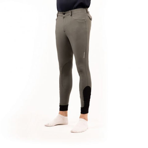 Euro-Star rijbroek Camillo kneegrip Castor grey